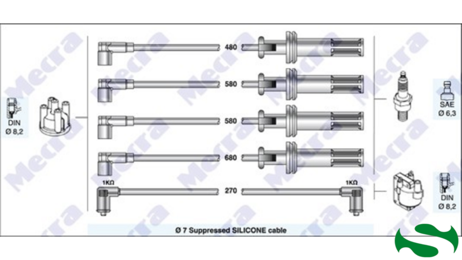 Kit Cavi Candele Coupe 2.0 16v